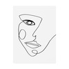 Trademark Fine Art Design Fabrikken 'Face Line 2 Fabrikken' Canvas Art, 24x32 IC01462-C2432GG